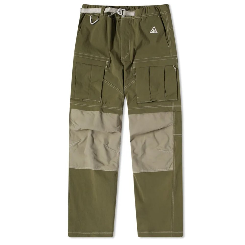 Nike ACG Smith Summit Convertible Caro Pants/Shorts Large CV0655-222 Olive/Khaki